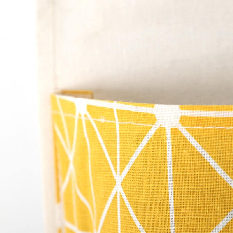 SagaSave Door Hanging Storage Bag Closet Organizer Canvas 5 Pockets