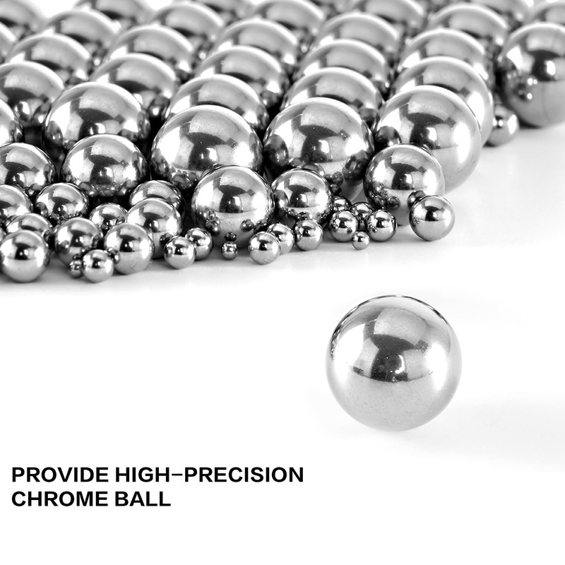 XIKE 6PCS 2" Inch G16 Precision Chrome Steel Bearing Balls