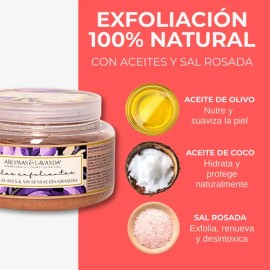 Exfoliante Corporal Sales Naturales Manzanilla Lavanda Suave