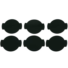 cciyu Towing Mirror Glass Replacement fit for 1999-2016 For Ford F-250 F-350 F-450 F-550 Super Duty Manual Adjusted No Heated No Turn Signal Light Black Housing