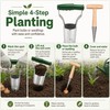 Garden Bulb Planter for Seeding & Transplanting – Metal Hole