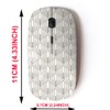 CJCBROES 2.4G Wireless Mouse with Cute Pattern Design for All