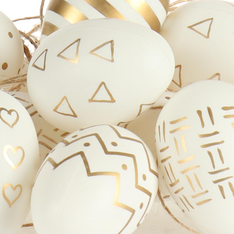 com-four 18 x Easter Eggs for Hanging - Easter Eggs