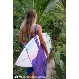 PackTowl Personal Ultralight Microfiber Camping and Travel Towel, Desert Aire Print, Body