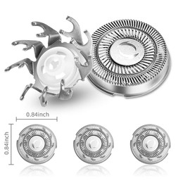 Razor Replacement Heads Replacement Blade Razor Blades Compatible with YONGYAO Electric Razor Blade (3 Pieces)