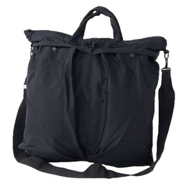 L.A.BOY US. Black, Helmet Bag (BGA1BN) Class Badge Included, Black