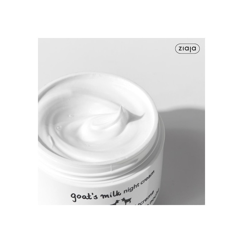 Ziaja [Top Cream/Exclusive Plan] Goat Milk Night Cream 50ml (3