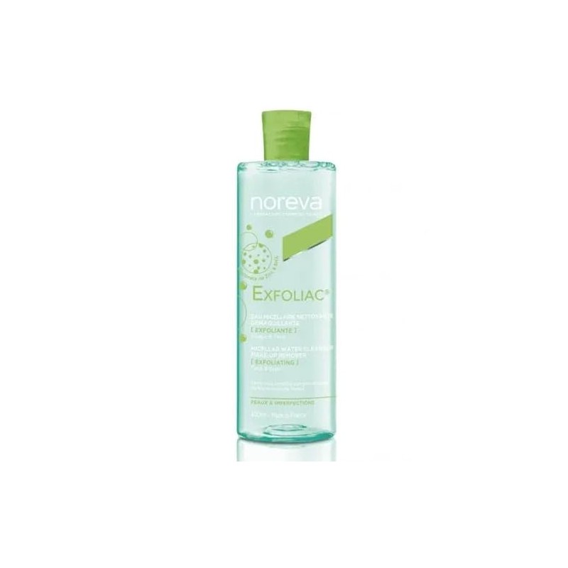 Noreva Italia Exfoliac Acqua Micellare Detergente Struccante Esfoliante 400 ml