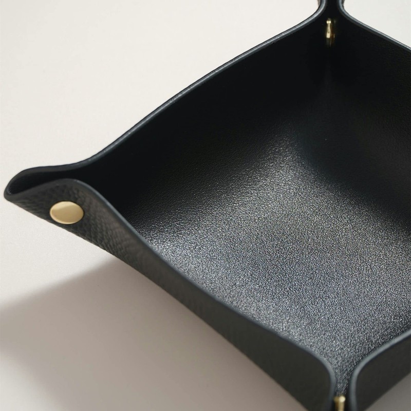 OLETHA Aesthetic Small Decorative Tray, Foldable Multi-Function Tray, Travel Collecting
