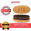 JYE Kit de 10 Cepillos para Barba, cuerpo de madera,