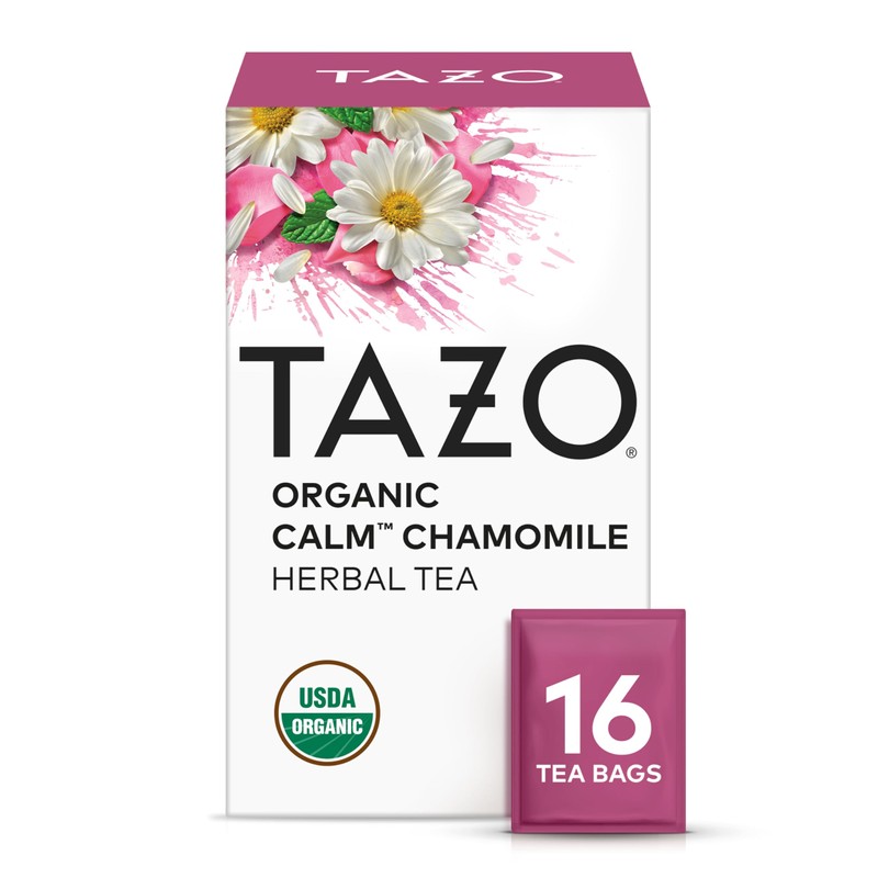 TAZO Tea Bags, Regenerative Organic Zen, Calm Chamomile & Herbal