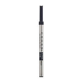 Cruz Slim negro bolígrafo de recarga de tinta (8783 – 2), Tinta de gel, punta delgada, Negro, 8.6 cm