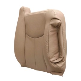 Priprilod #522 Med Tan Passenger Side Top Lean Back Replacement Seat Cover Compatible with Chevy Avalanche Silverado GMC Sierra 1500 2500 3500 HD 2003 2004 2005 2006