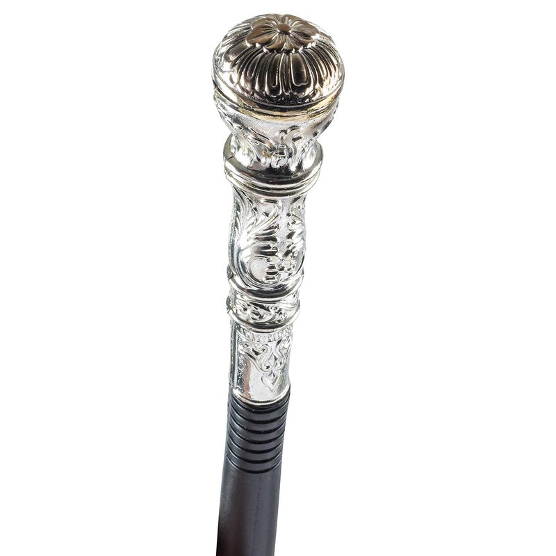 Tigerdoe Brown Top Hat and Bow Tie with Walking Scepter-