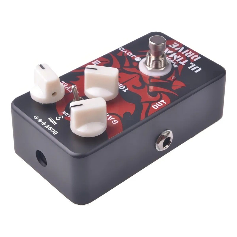 Pedal de efecto Joyo Vintage Ultimate Drive JF-02 negro