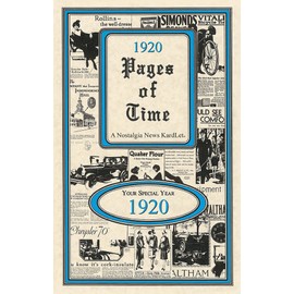 1920 PAGES OF TIME CELEBRATION KardLet: Birthdays, Anniversaries, Reunions, Homecomings, Client & Corporate Gifts