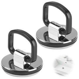 Colaren 2 PCS Upgraded Bath Plug Replacement, Universal Sink Plug with Large Easy Lift Grab Handle for Kitchen Bathroom Hole (42-46mm)