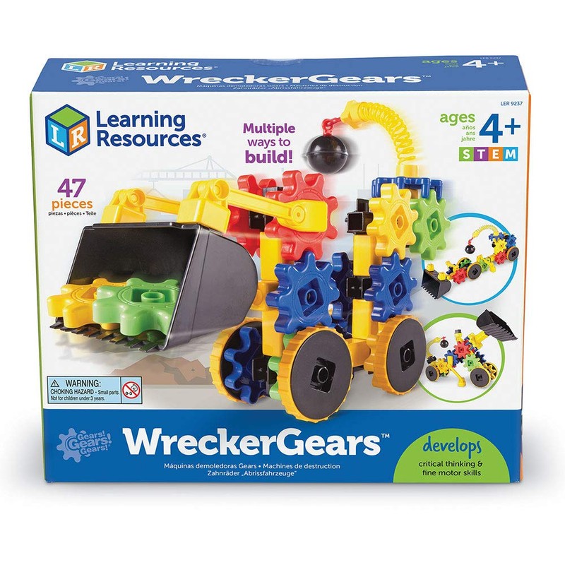 Learning Resources Gears! Gears! Gears! WreckerGears, STEM Activities, Fine Motor