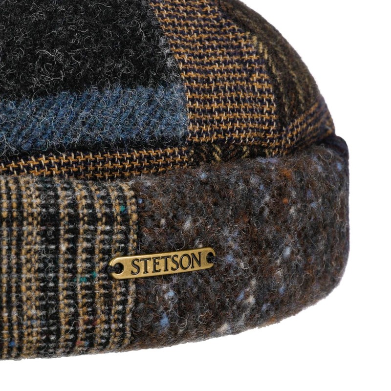Stetson Classic Patchwork Docker Hat Made in EU Men's Autumn