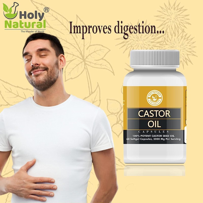 Sheltr Sheltr Castor Oil Capsules - 60 Softgel Capsule