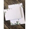 Letter Paper Eucalyptus DIN A5 I 20 Letter Sheets