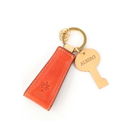 arubero Key Holder Genuine Leather Clown 6416 Women's - orange -