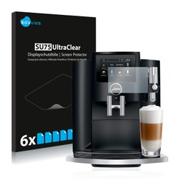 Savvies Screen Protectors for Jura S8 Ultra Transparent Pack of 6