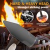4LB Blacksmith Hammer Blacksmithing Handmade Forge Hammer Knife Making Bladesmith