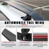JMTBNO 47" Car Rear Trunk Spoiler Wing Carbon Fiber W/Adhesive