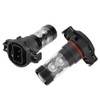 2PC 50W 6500K Blue LED Headlight Bulbs Kit Fog Light