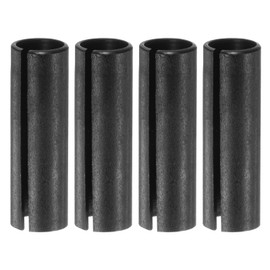 sourcing map Router Collet Chuck Driver Adapter 8mm (5/16") to 6.35mm(1/4") Carbon Steel CNC Engraving Bit Router Converter for Woodworking Engraving Machine Tool 4pcs