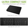 Wireless Bluetooth Keyboard Compatible with Tecno Phantom X2 Pro Built-in