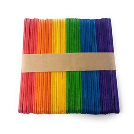 Wooden Lolly Sticks [Mixed, Pack of 50]