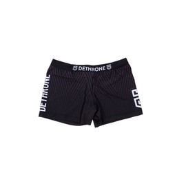 DETHRONE Men's Vale Tudo Shorts 2.0 - Short (Large, Black)
