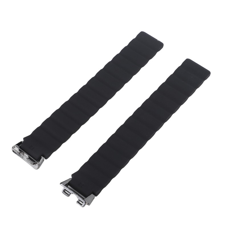 Silicone Magnetic Watch Band Adjustable Quick Release Flexible Sweatproof Comfortable