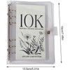 12-Month Envelopes Money Saving Challenge Binder,Budget Binder With Cash Envelopes,12