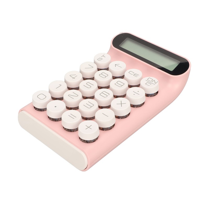 Blue Switch Calculator 20 Keys Intelligent Shutdown Detachable Slip Resistant