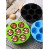 Luxury 2 Molde Flexible Silicon Cupcake Muffin Hornear Reposteria