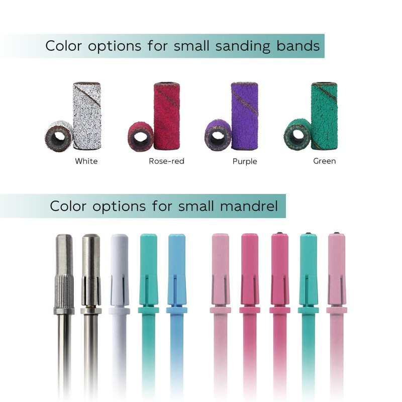 HYTOOS Small Mandrel Bit,Green 3.1mm Mini Mandrel Bit for Small
