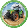 Tractor Time Dessert Plates, 24 ct