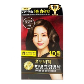 Lien 리엔 흑모비책 한방 새치염색크림 흑갈색 3회분 O
