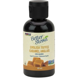 NOW Flavoured Stevia Extract, 60ml, English Toffee