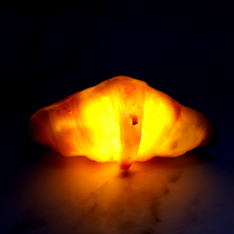 Bread Light Simulation Novelty Decorative Bedroom Bedside Battery LED Night