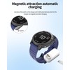 KONXISA Charger for Garmin FENIX8, Smartwatch Adapter with Protective Case,