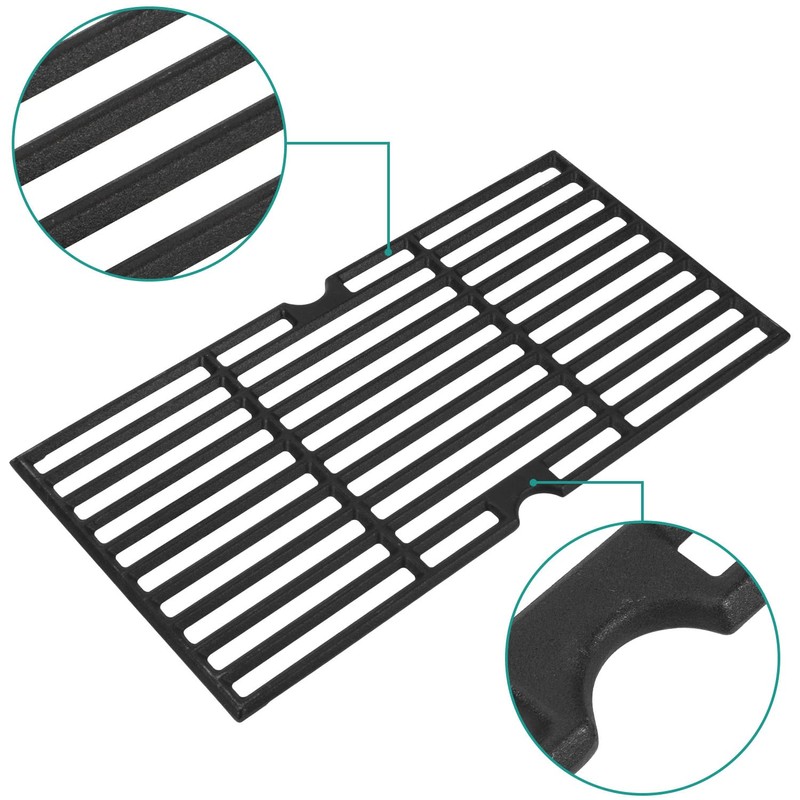 Cast Iron Grill Grates for Charbroil 463344015 G460-0500-w1 463343015 463340516