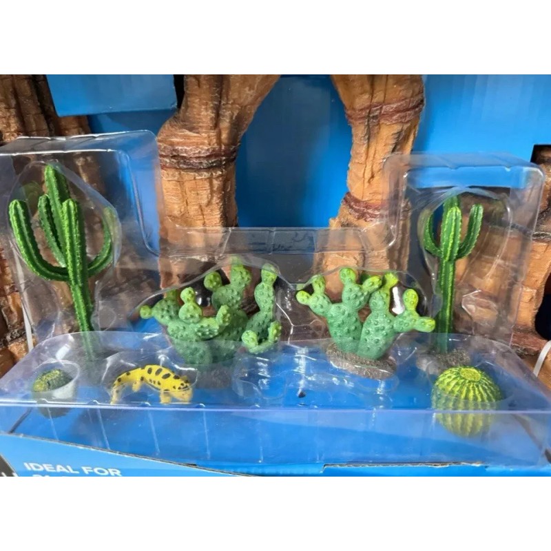 Top Fin Way Out West Aquarium Decor Pack Fish Tank