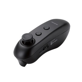 Elecom JC-VRR02VBK VR Remote Control, Bluetooth (For VR/AR Room SDK Only), Black