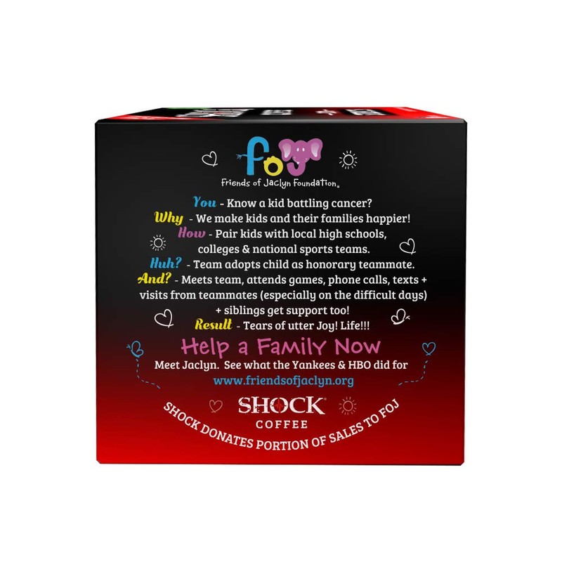 Shock Coffee Extra Strength Single Serve Cups. Up to 75%