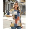 LOMON Women's Summer Tops Tunics to Wear With Leggings 3/4