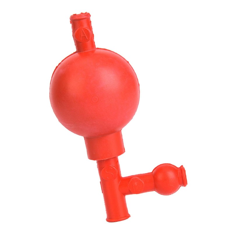 Rubber Suction Bulb Safe Quantitative Pipette Ball with 3 Openings